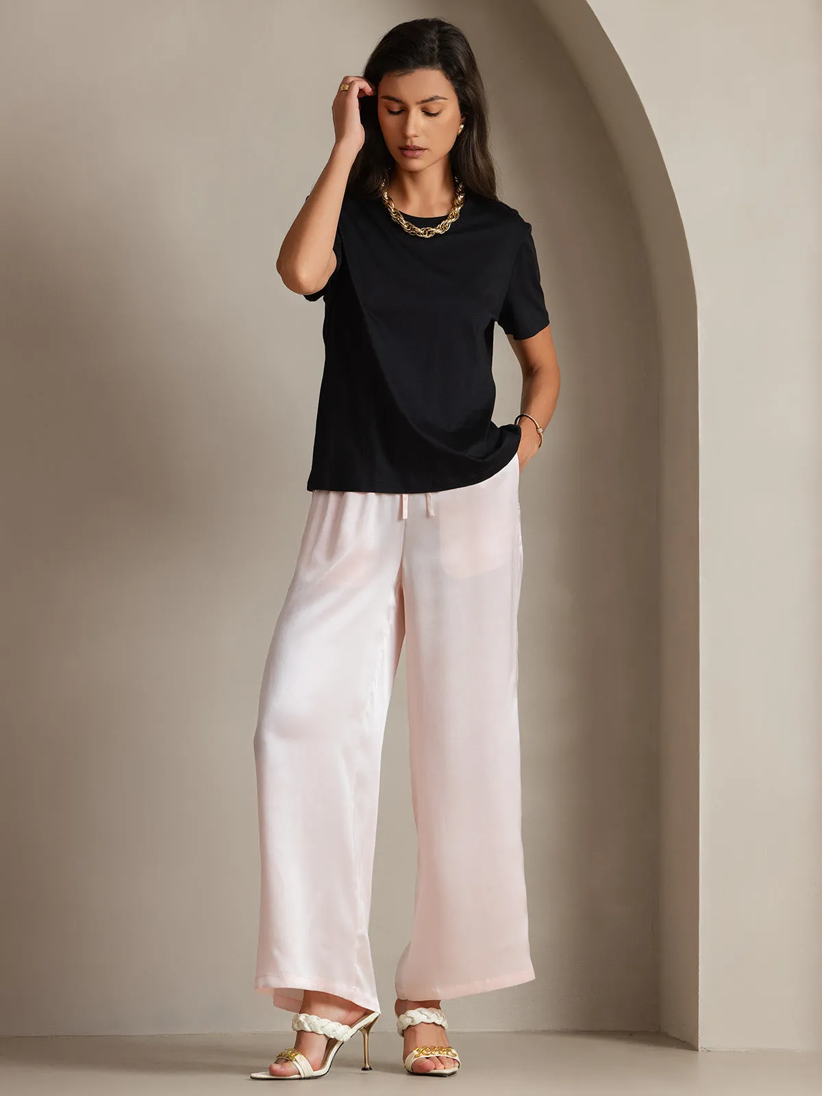 Demelza - Casual Knitted Ease  Woman's T Shirt
