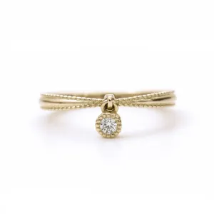 Diamond Dangle Bezel Band