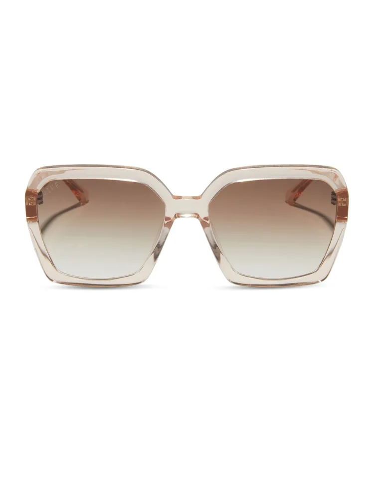Diff Sloane - Vintage Rose Crystal & Brown Gradient