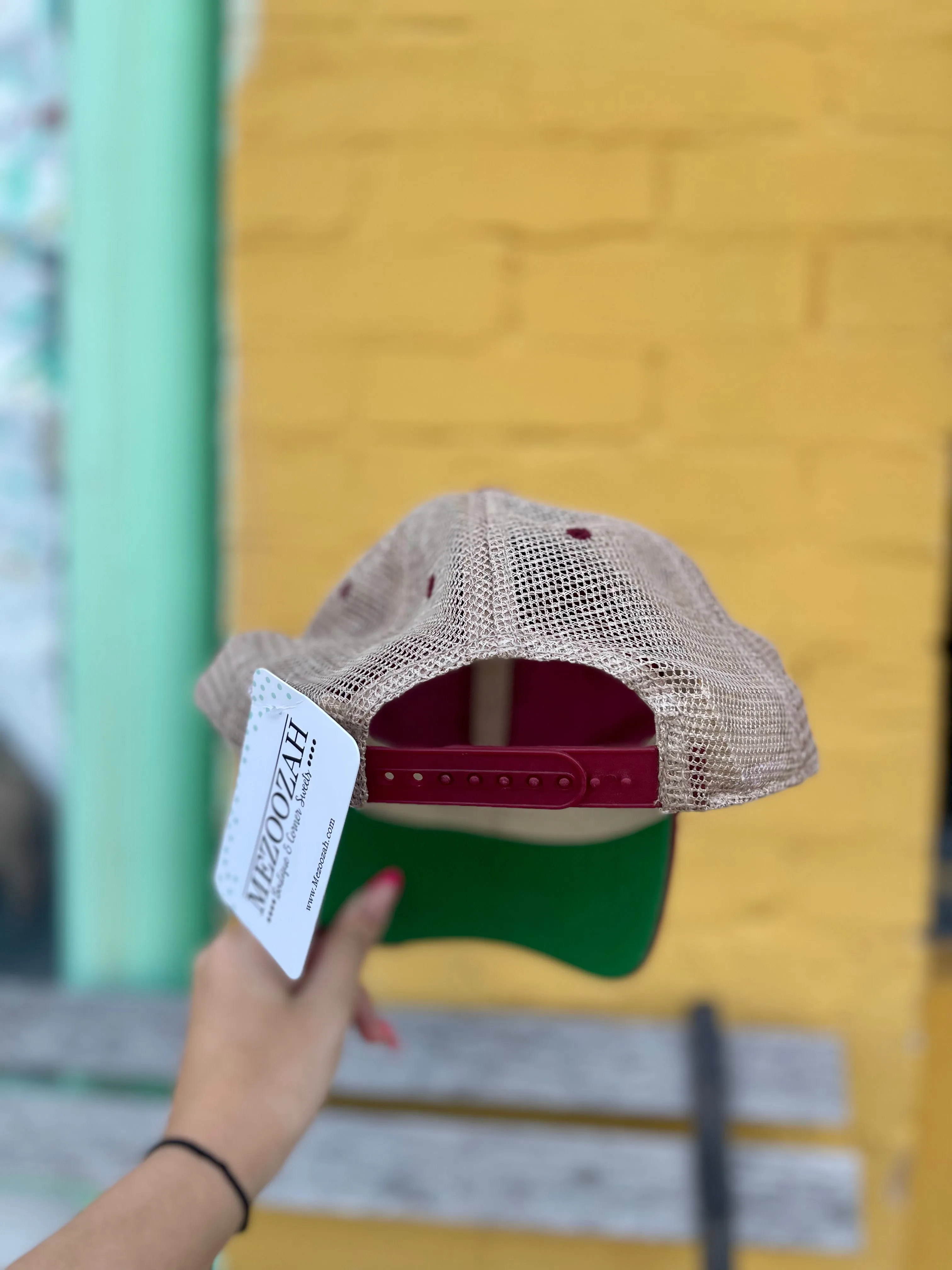 Distressed Washed  Trucker Hat || HUT HUT HUT Patch