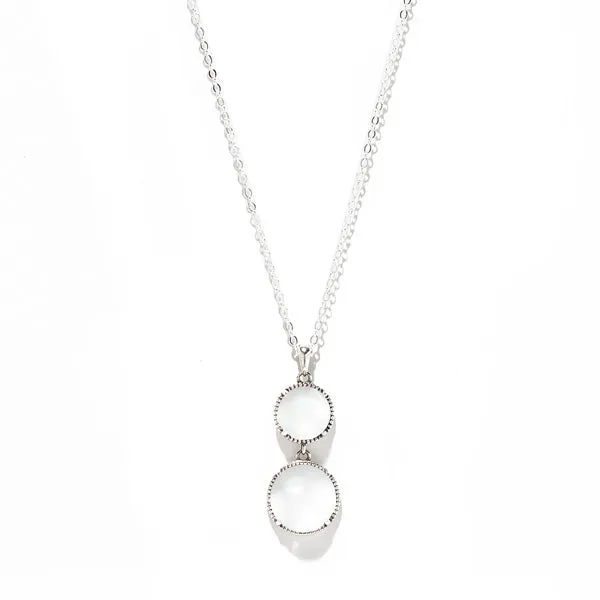 Double Take Sterling Silver Necklace
