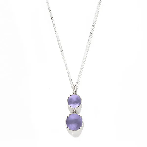 Double Take Sterling Silver Necklace