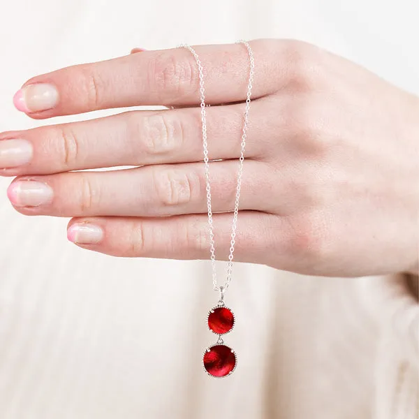 Double Take Sterling Silver Necklace