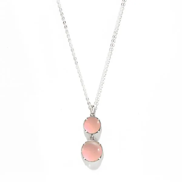 Double Take Sterling Silver Necklace