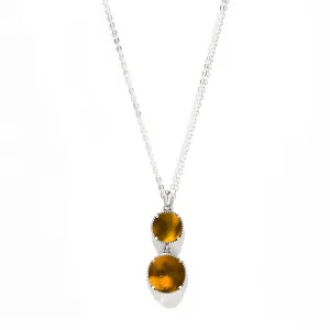 Double Take Sterling Silver Necklace