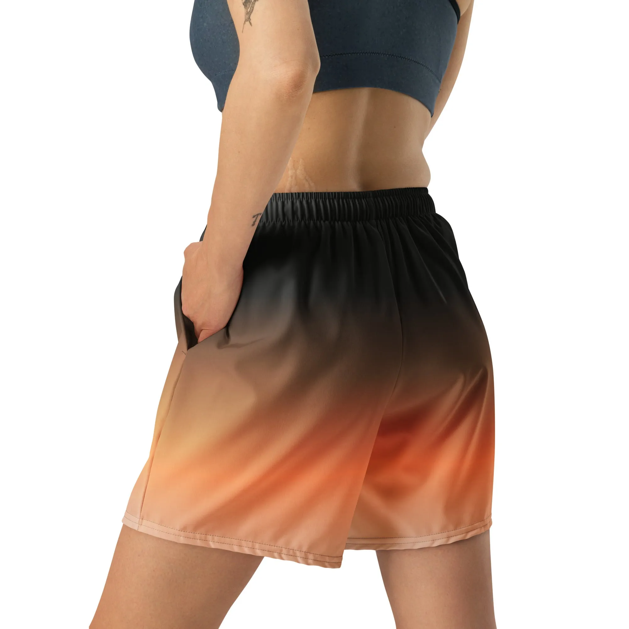 Dusk - Inspired By Zendaya - Sustainably Made Unisex Athletic Long Shorts