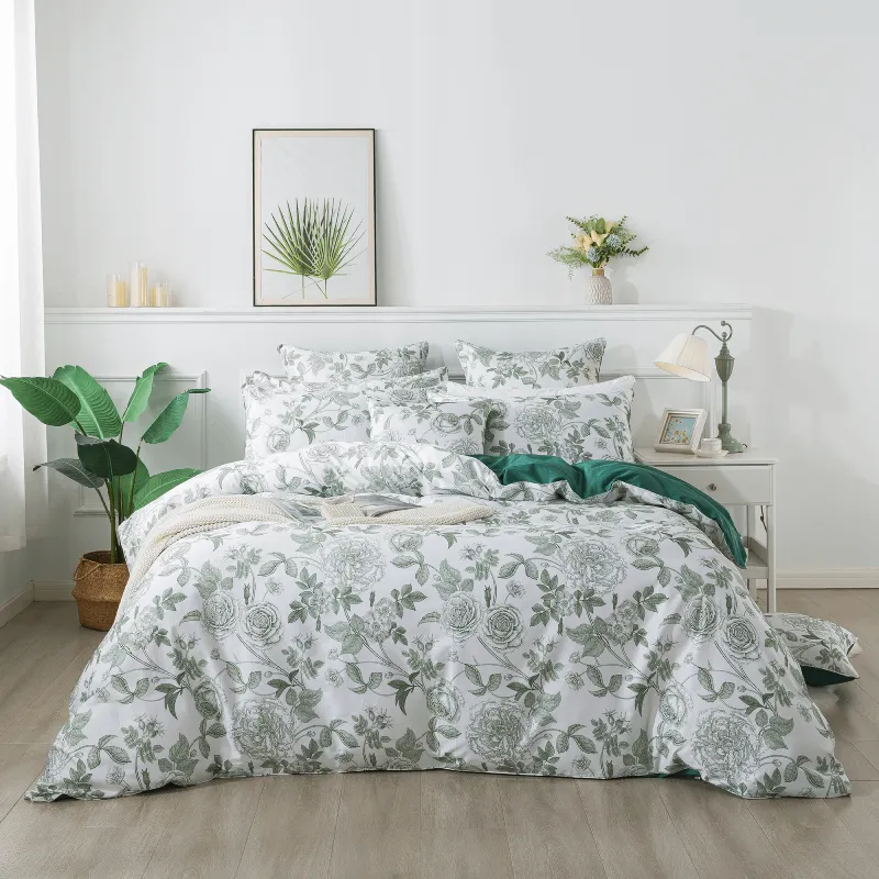 Duvet Cover Set-Elegant Peony
