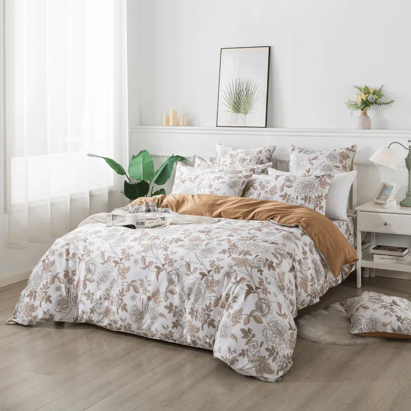 Duvet Cover Set-Elegant Peony