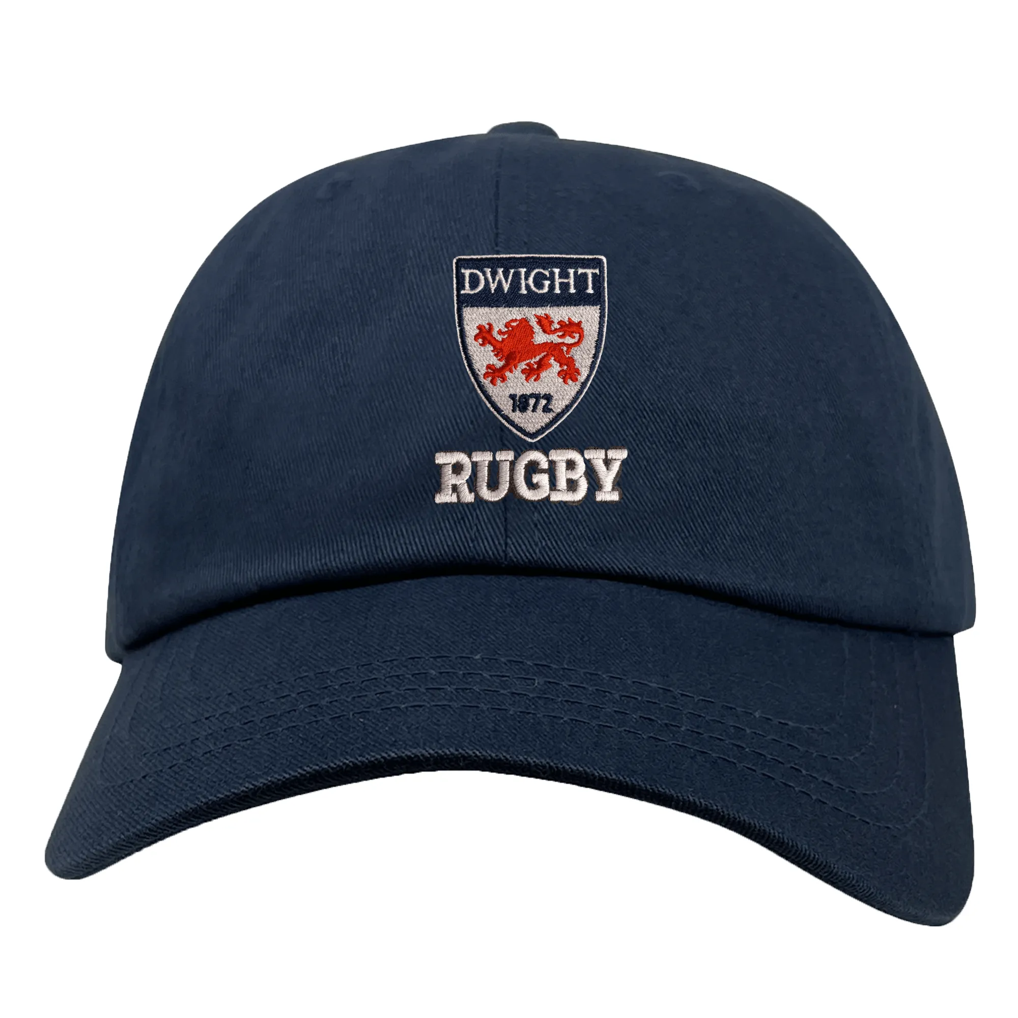 Dwight Rugby Adult Low-Profile Cotton Twill Dad Cap