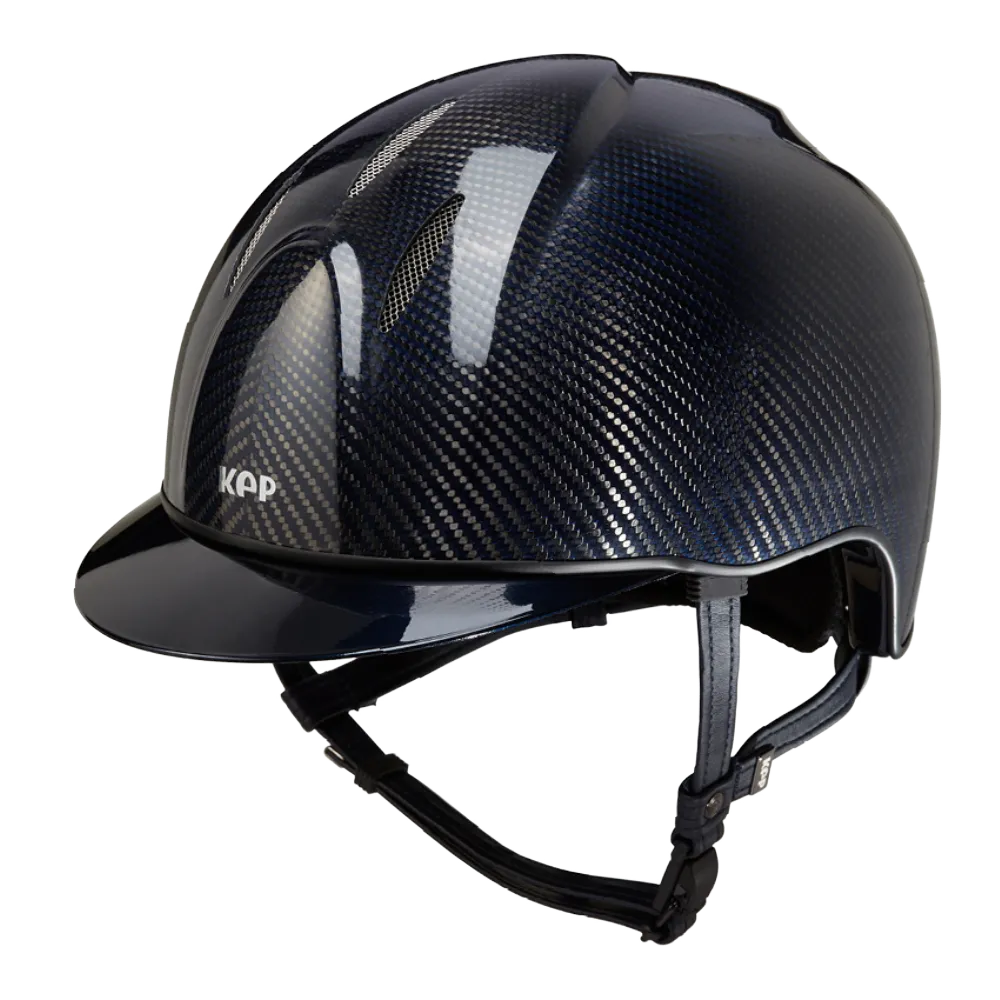 E-LIGHT Carbon Helmet - Naked Blue Shine by KEP