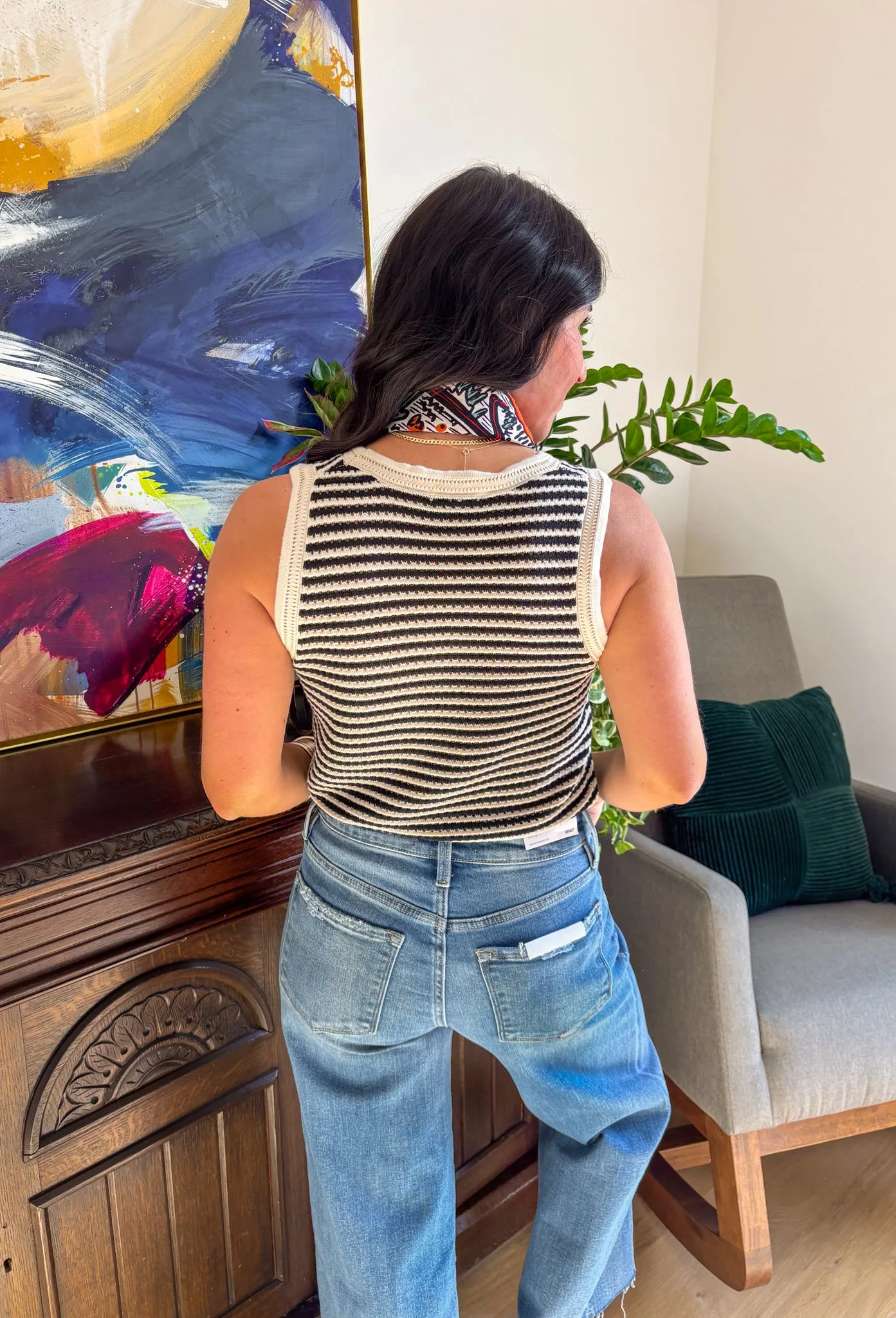 Ease My Mind Knit Tank