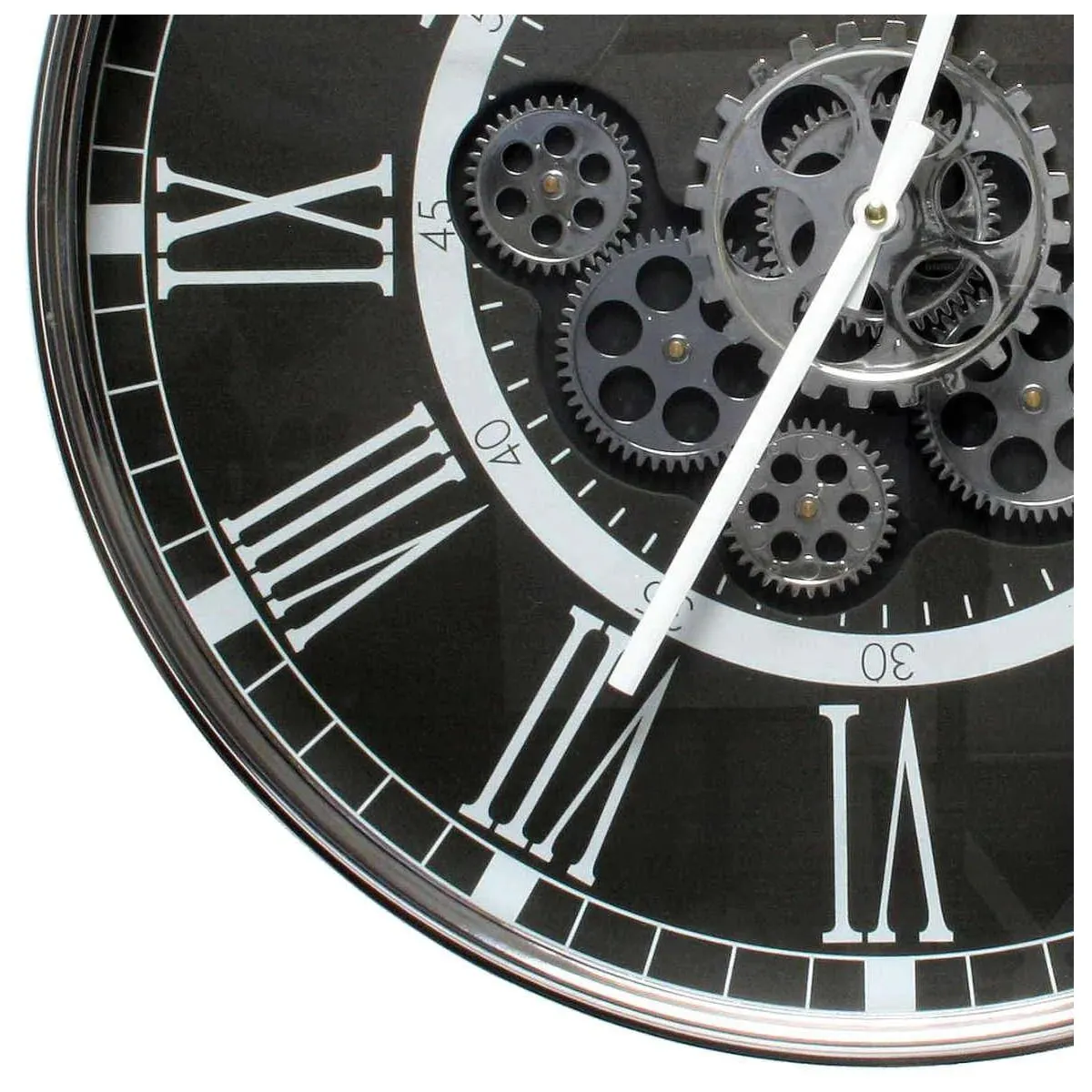 Edit House & Home-Home Artisan Benko Metal Wall Clock