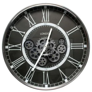 Edit House & Home-Home Artisan Benko Metal Wall Clock