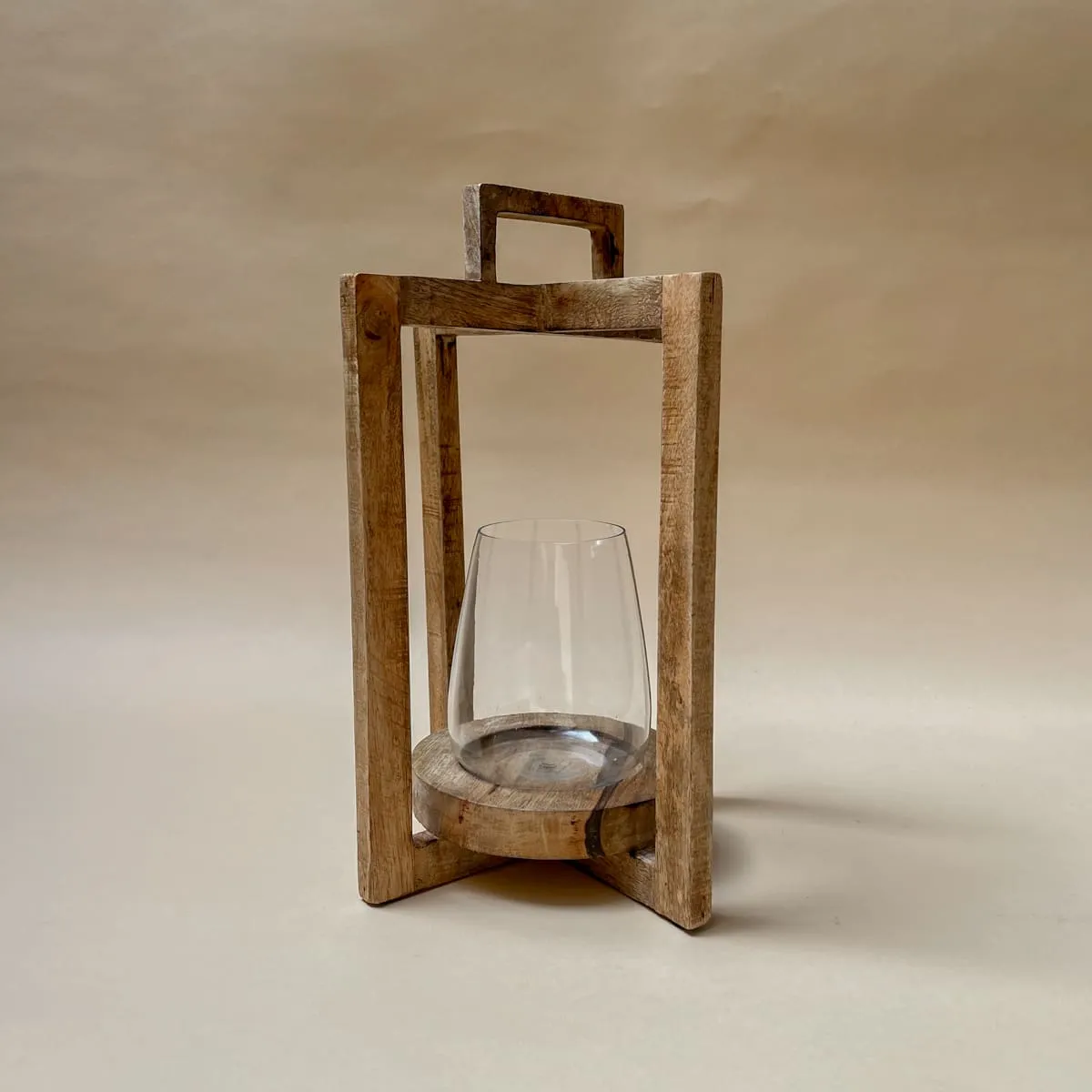 Edit House & Home-Home Artisan Edel Wooden Lantern