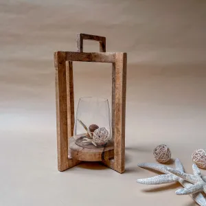 Edit House & Home-Home Artisan Edel Wooden Lantern