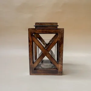 Edit House & Home-Home Artisan Edmund Wooden Lantern