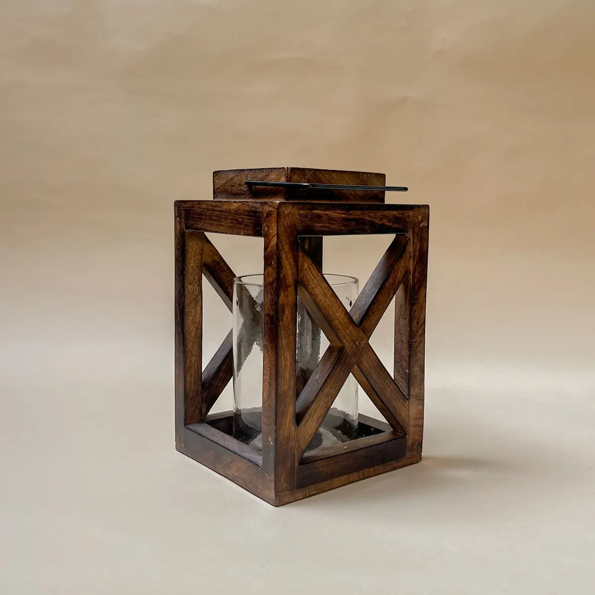 Edit House & Home-Home Artisan Edmund Wooden Lantern