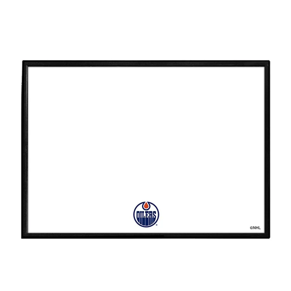 Edmonton Oilers: Framed Dry Erase Board