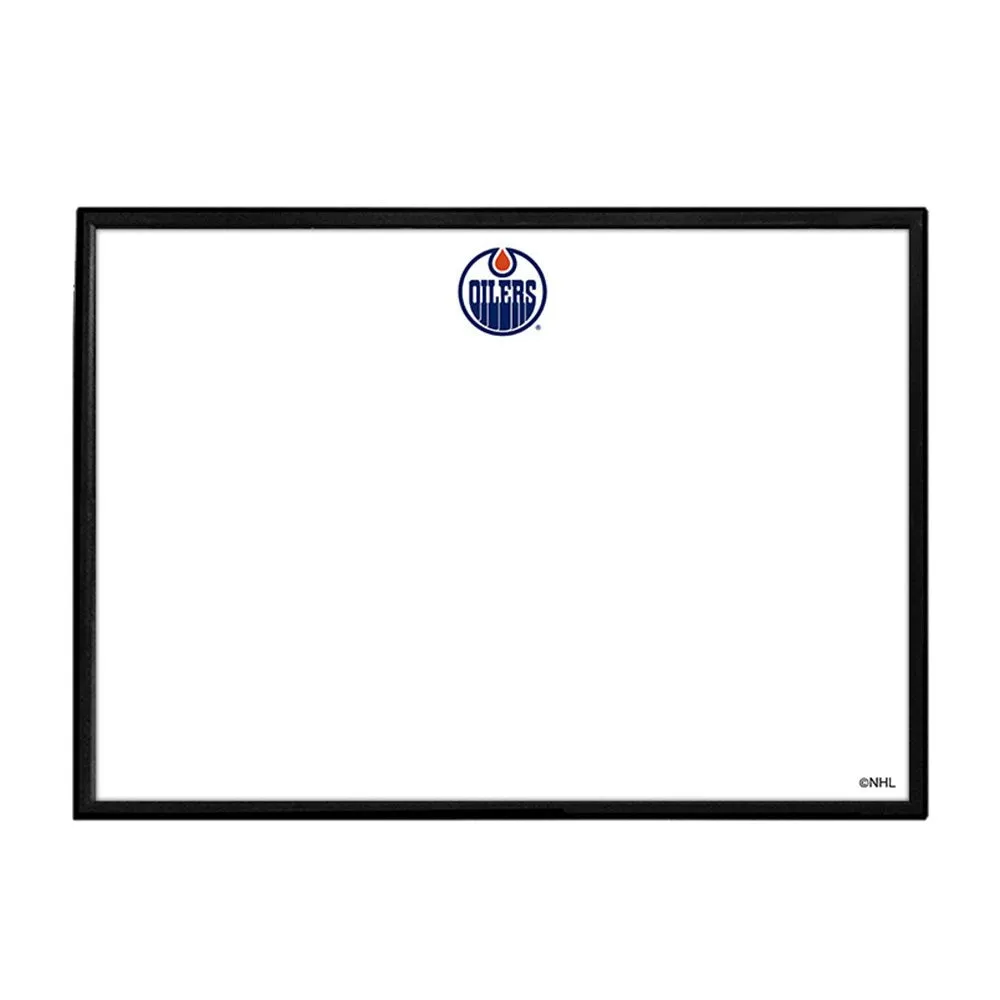 Edmonton Oilers: Framed Dry Erase Board