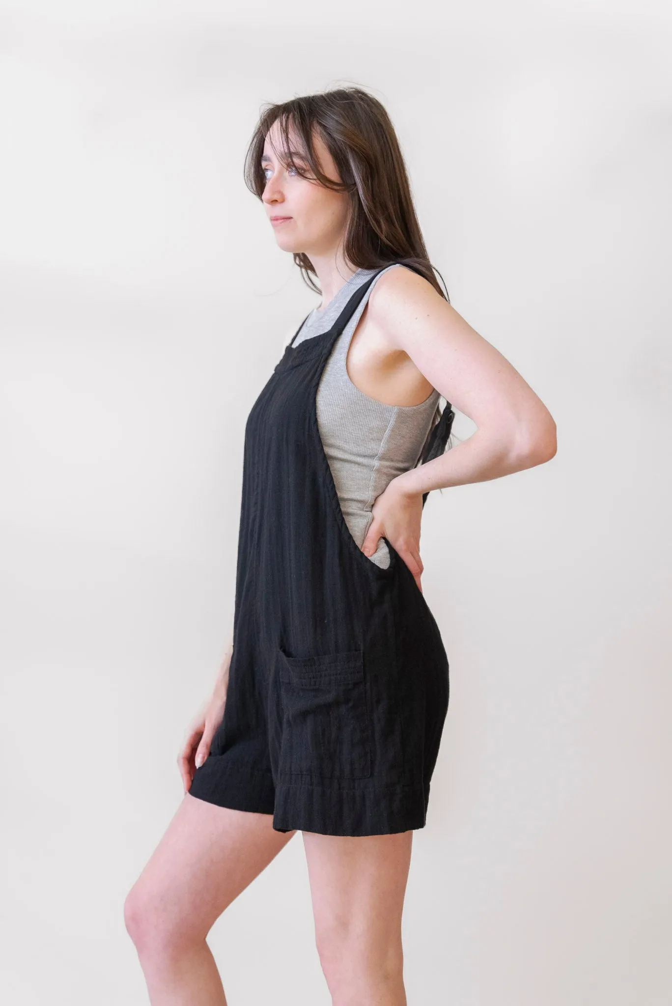 Elan Romper in Black