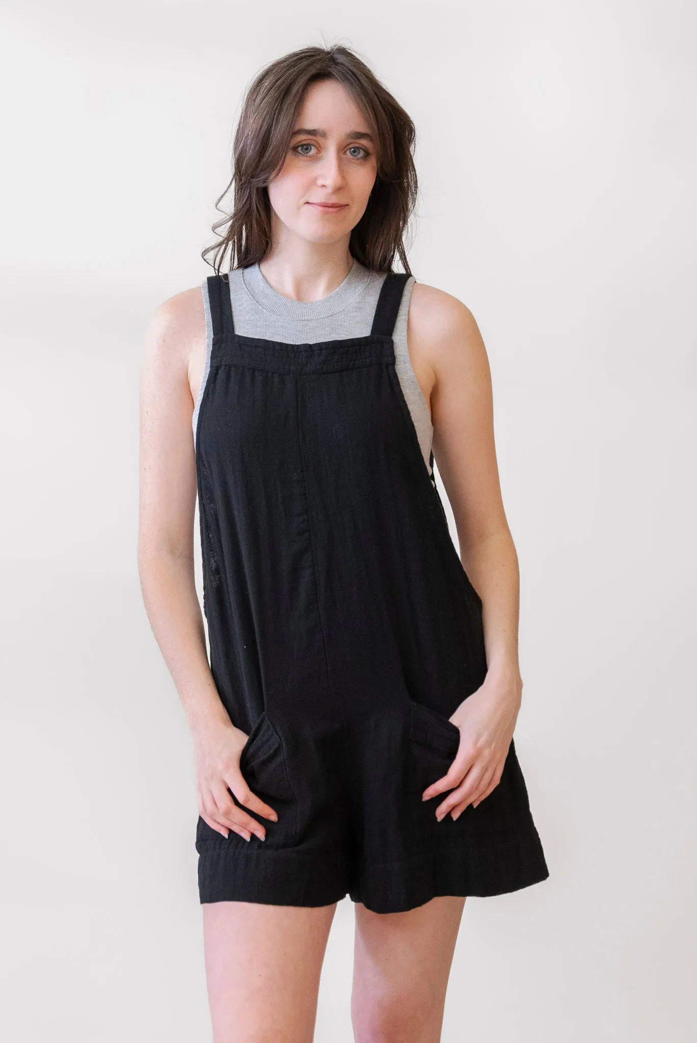 Elan Romper in Black