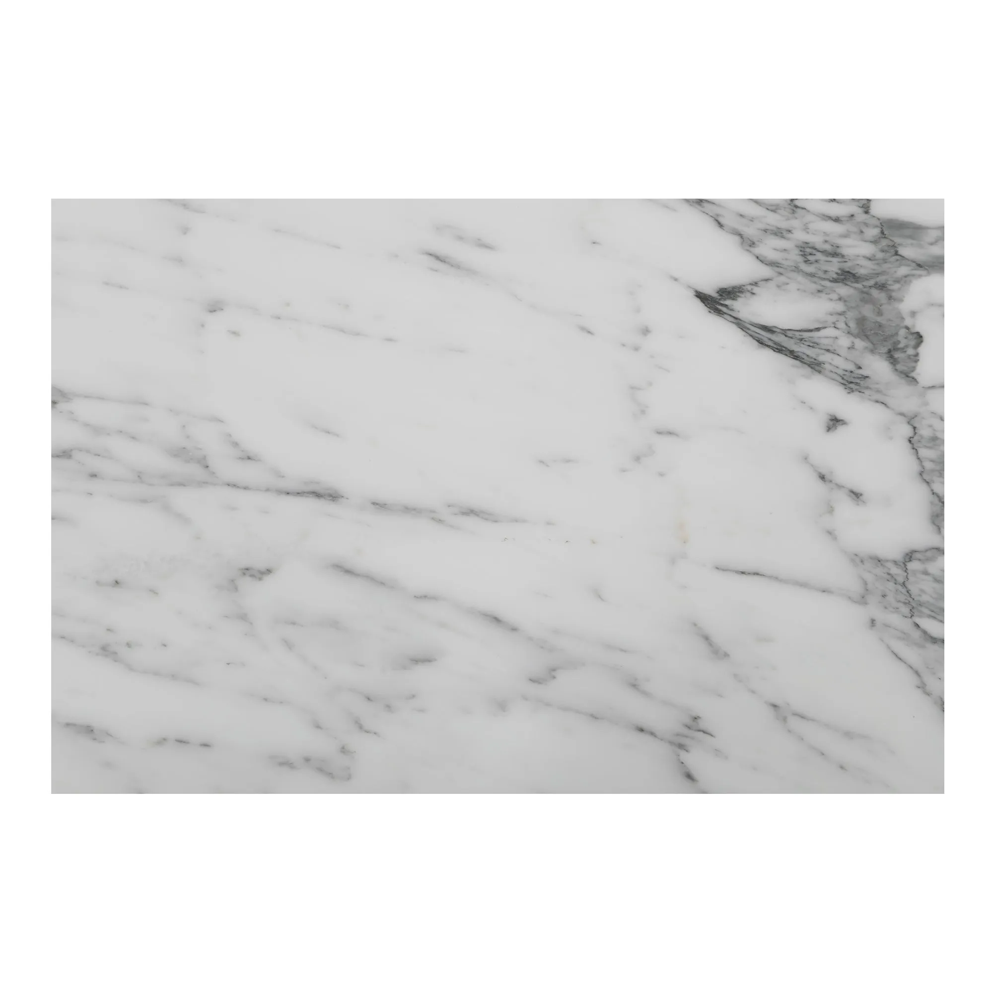 Elegant Calacatta Marble Nesting Table Set