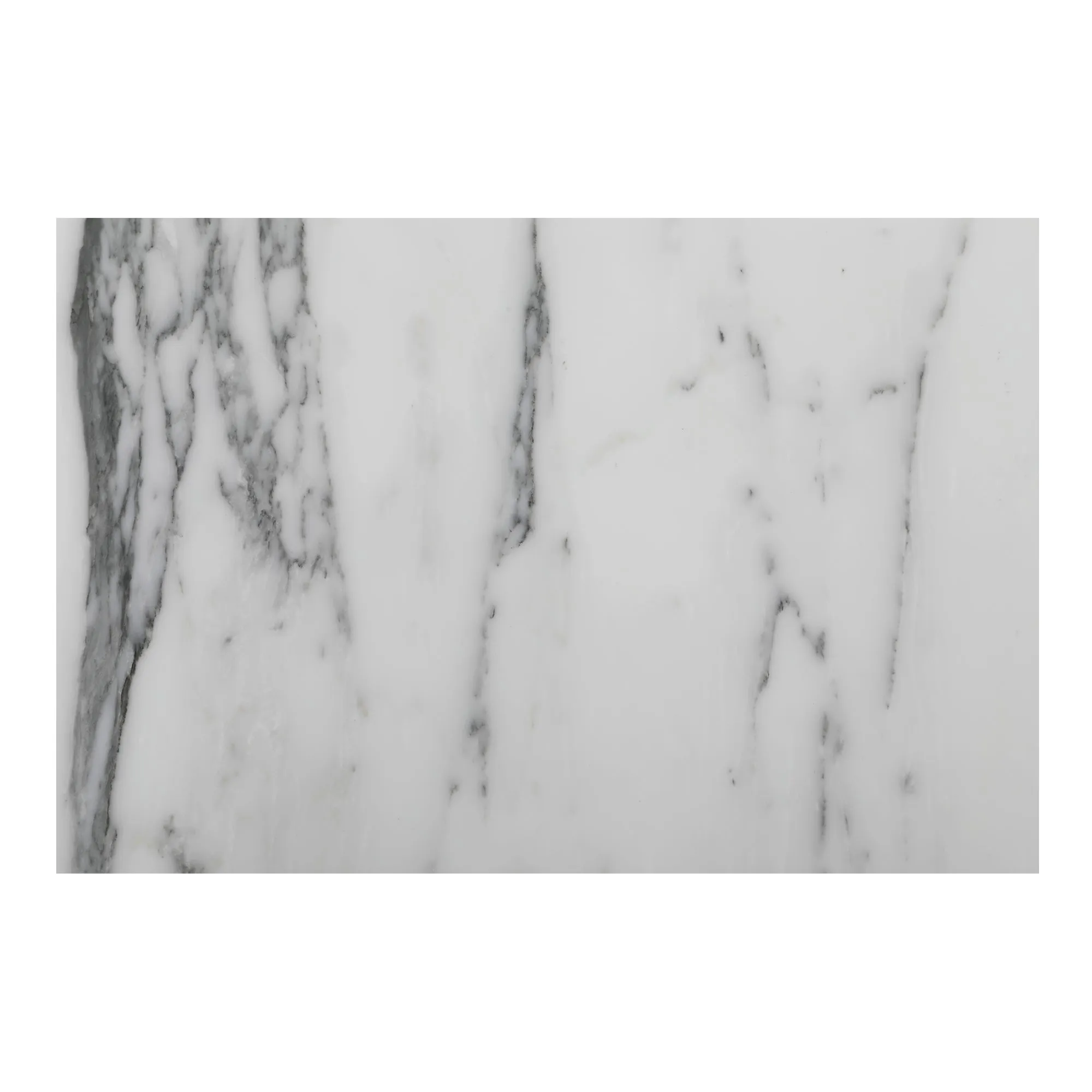 Elegant Calacatta Marble Nesting Table Set