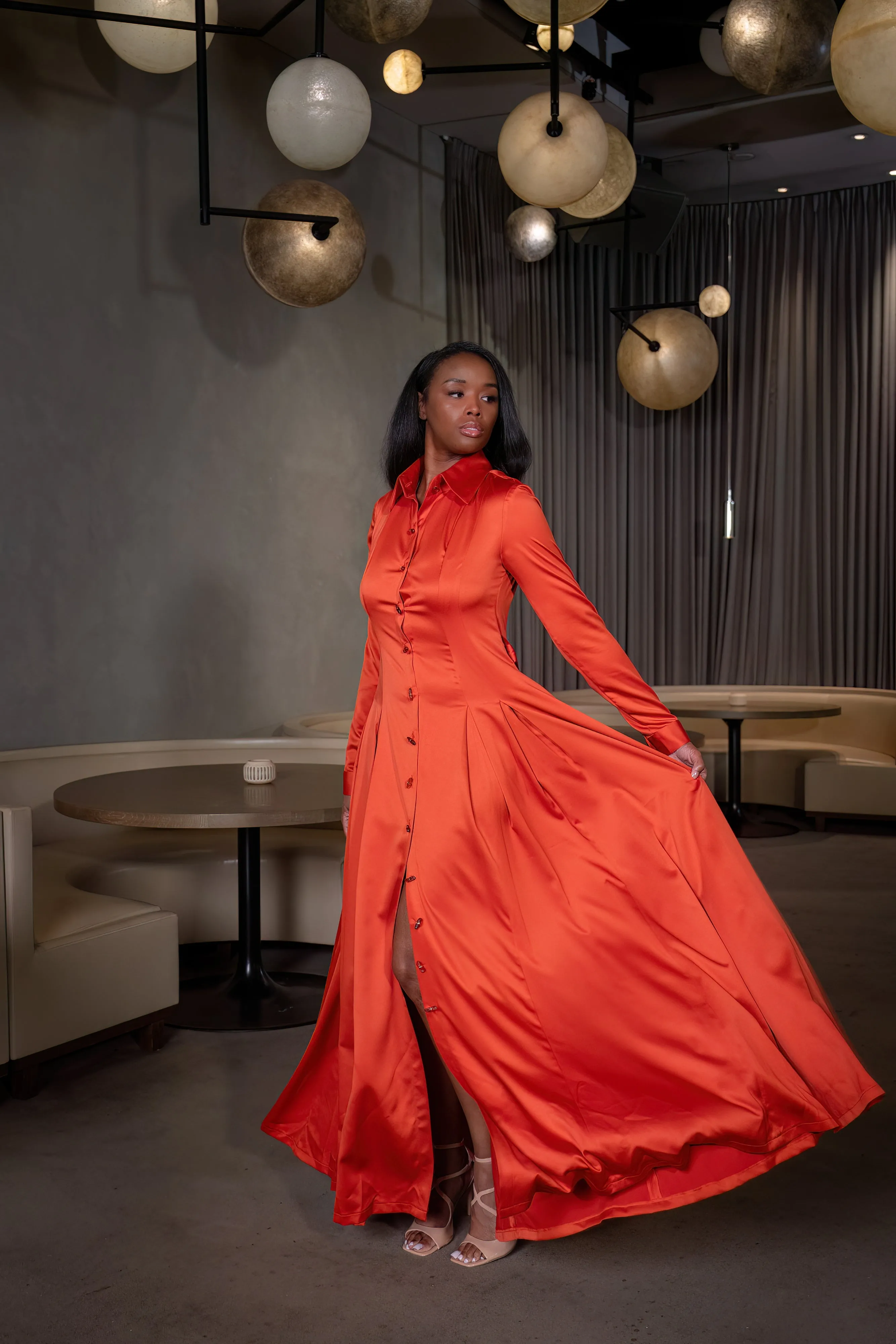Elegant Shirt Dress