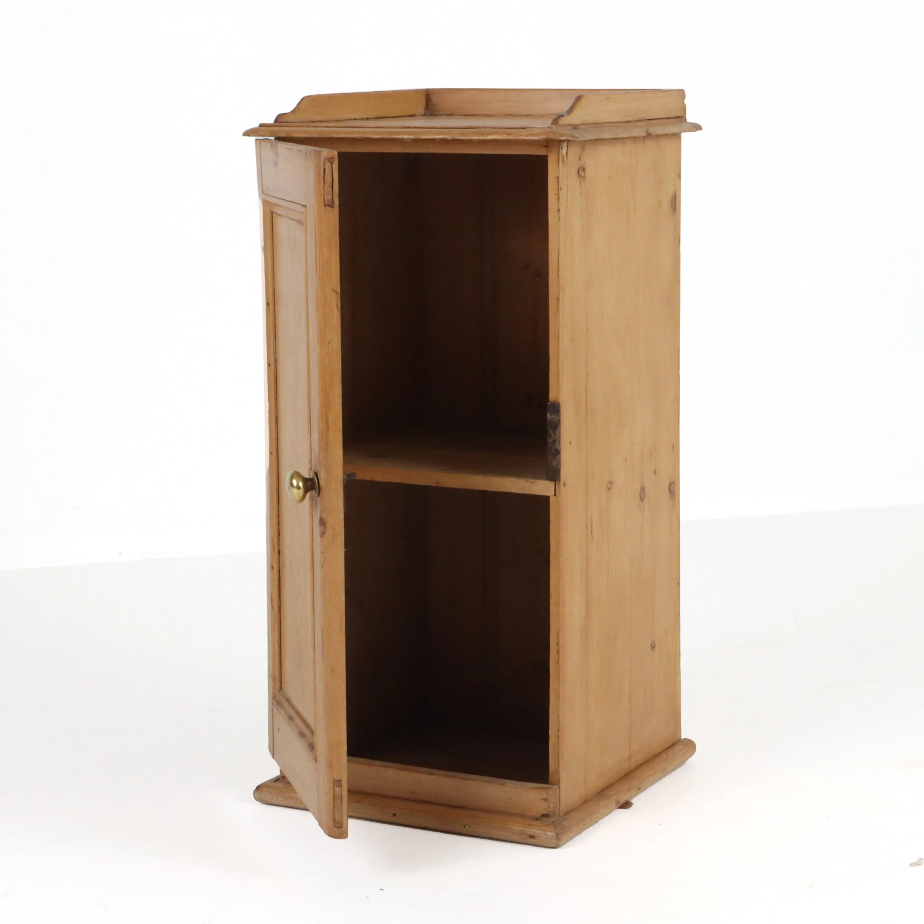 English Antique Pine Cupboard c1890