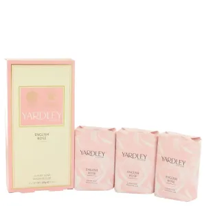 English Rose Yardley 3 x 3.5 oz  Luxury Soap By Yardley London