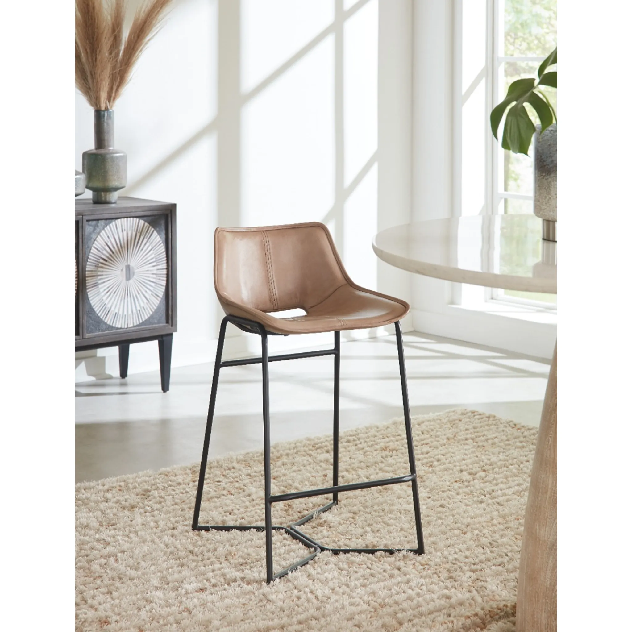 Essex 20" Stanley Counter Chair Antique Ivory