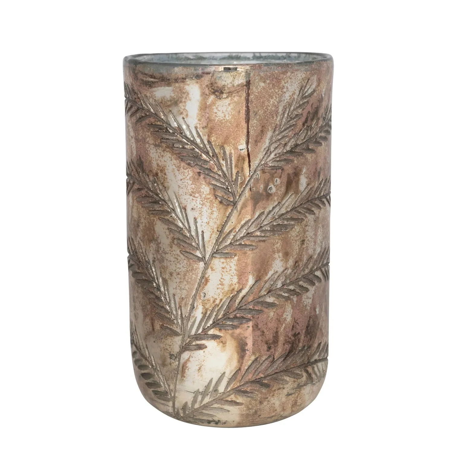 ETCHED MERCURY VASE