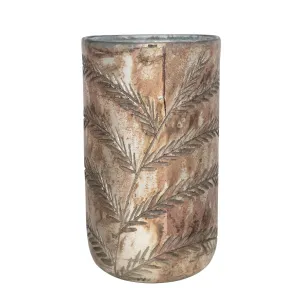 ETCHED MERCURY VASE