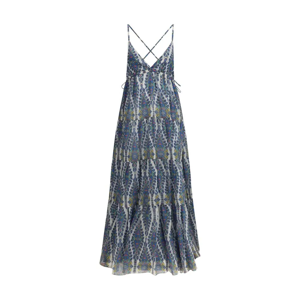 Ethnic print long Dress