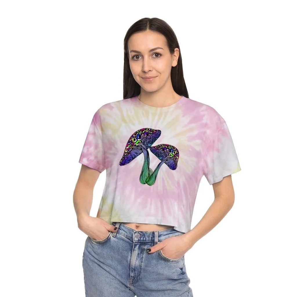 Eyemtrippn Women's Tie-Dye Crop