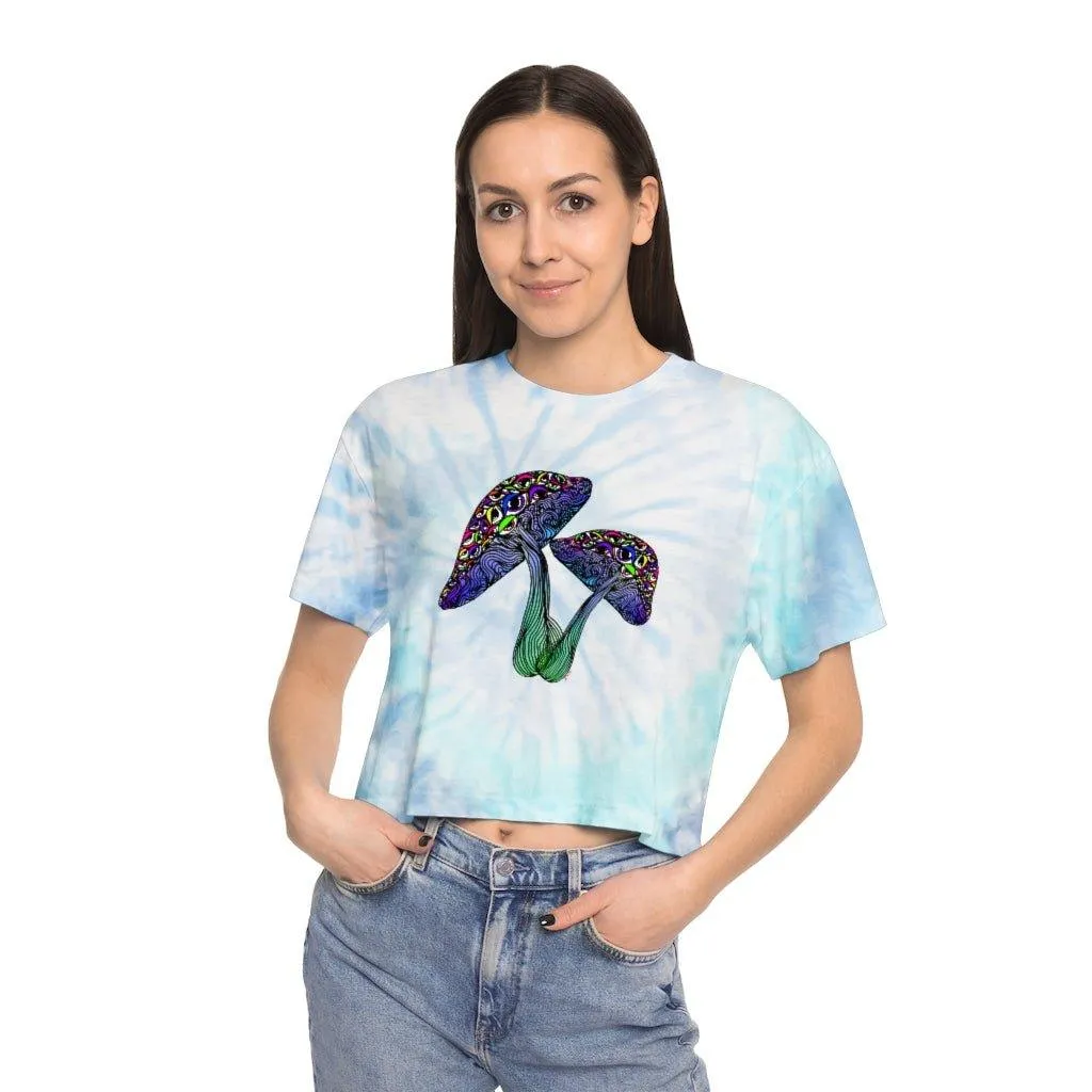 Eyemtrippn Women's Tie-Dye Crop