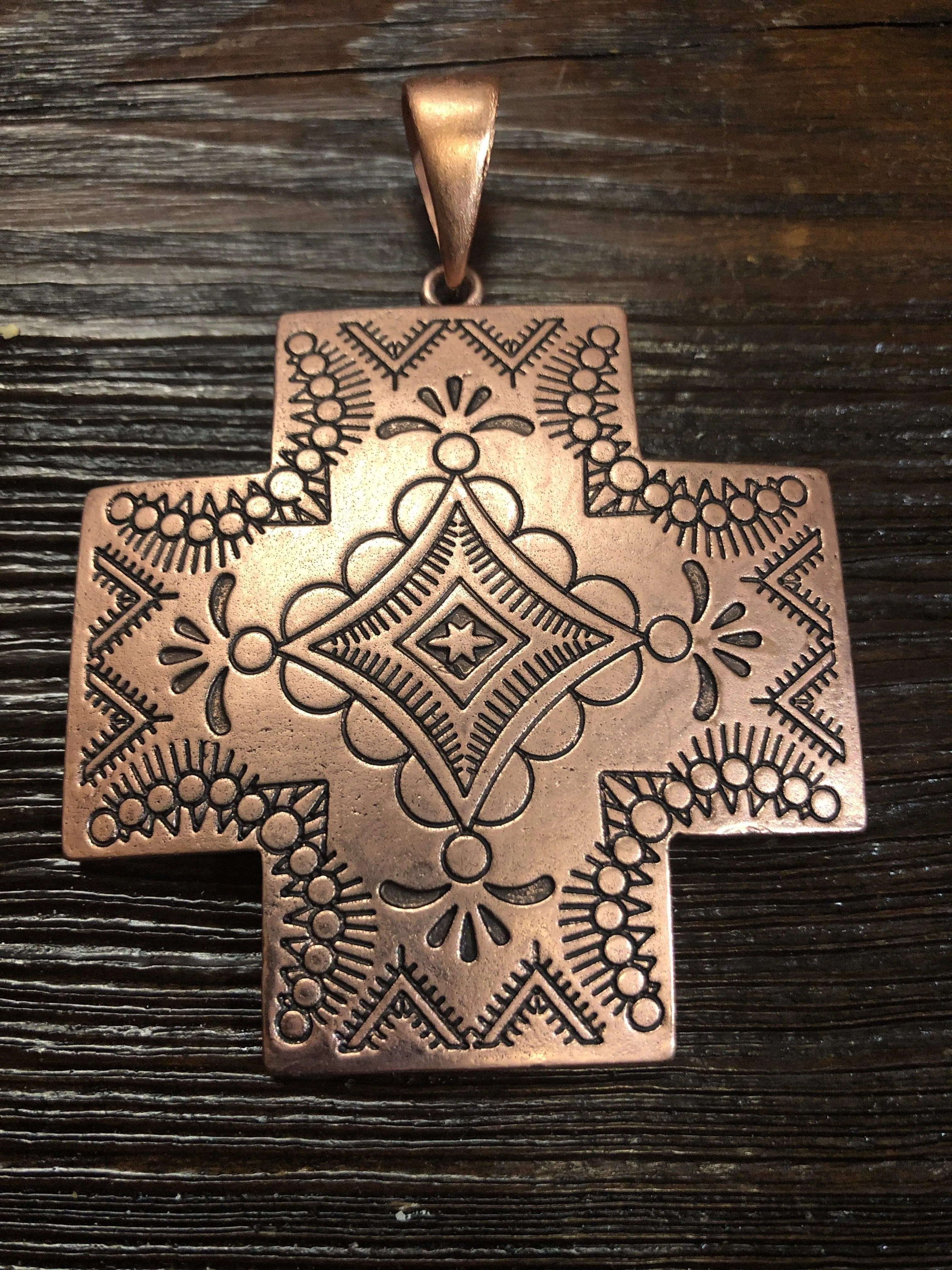 Fashion Copper Cross Pendant