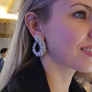 Fashion High-end Atmospheric Leaf Earrings