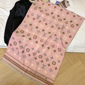 fashion two-color cashmere scarf