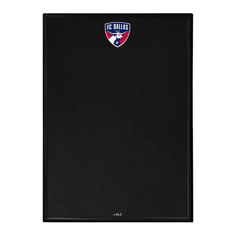 FC Dallas: Framed Chalkboard Wall Sign