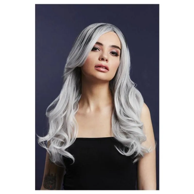 Fever Khloe Wig, True Blend, Ice Silver