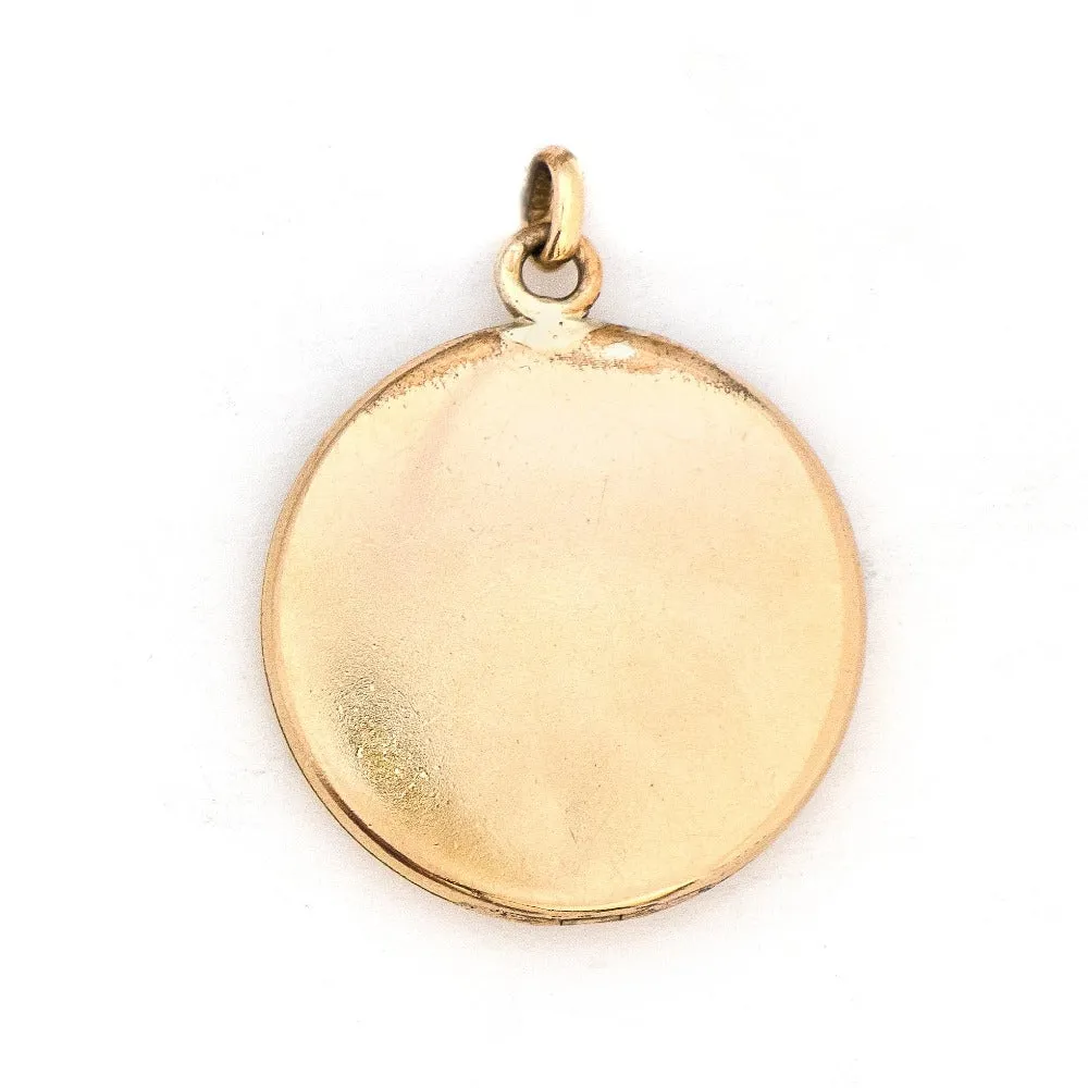 Flower Goddess Antique Locket