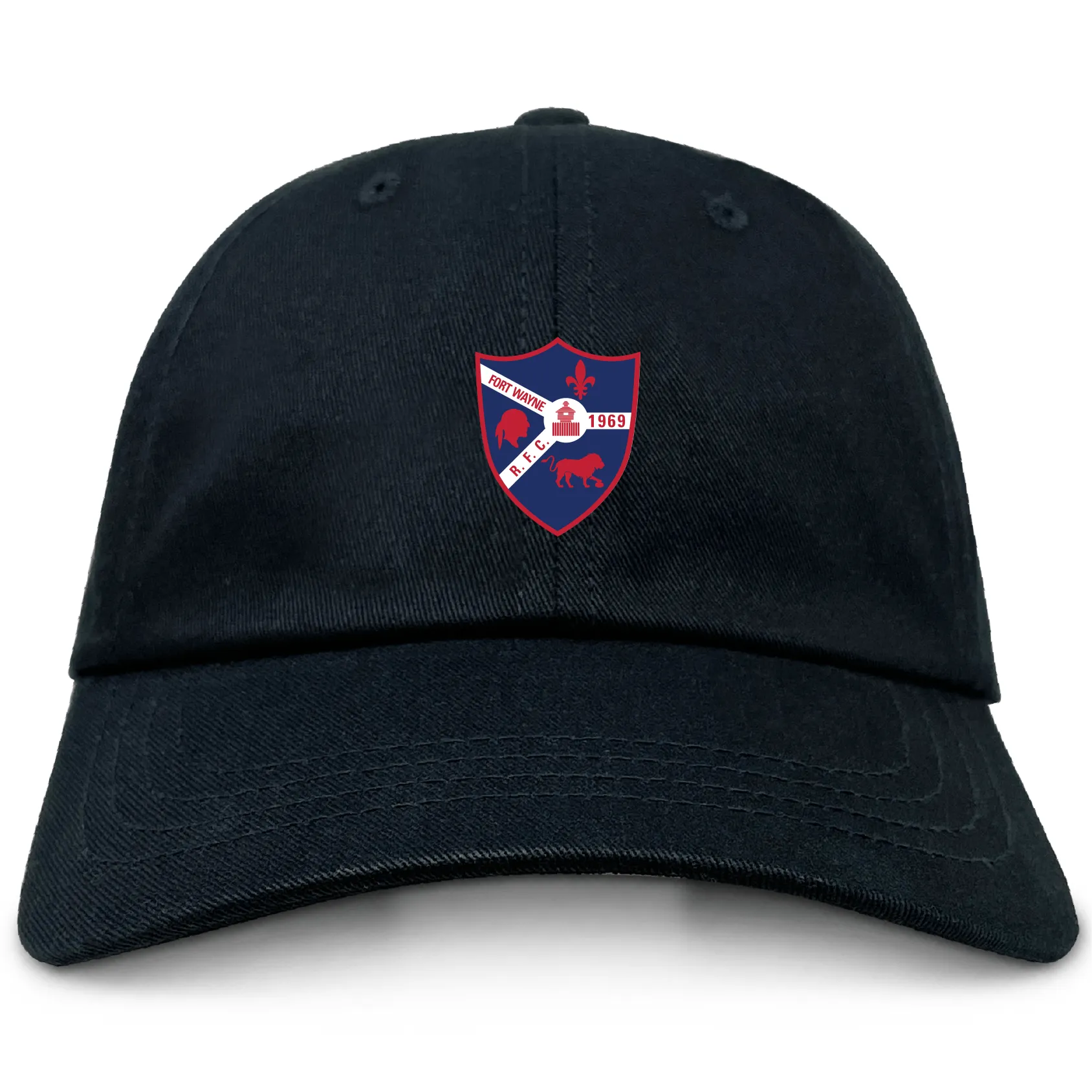 Fort Wayne Rugby Adult Low-Profile Cotton Twill Dad Cap