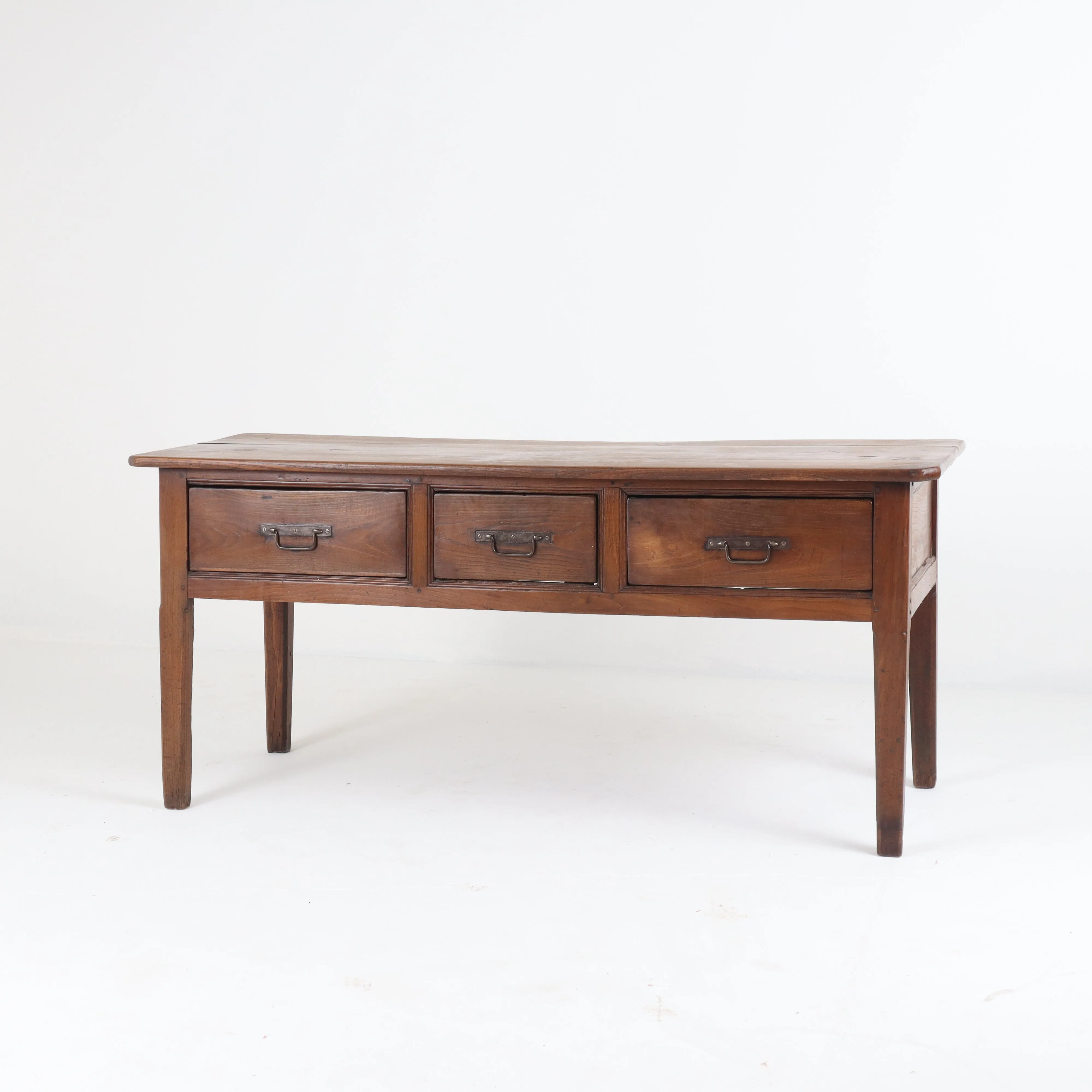 French Antique Fruitwood Server / Sideboard c1860