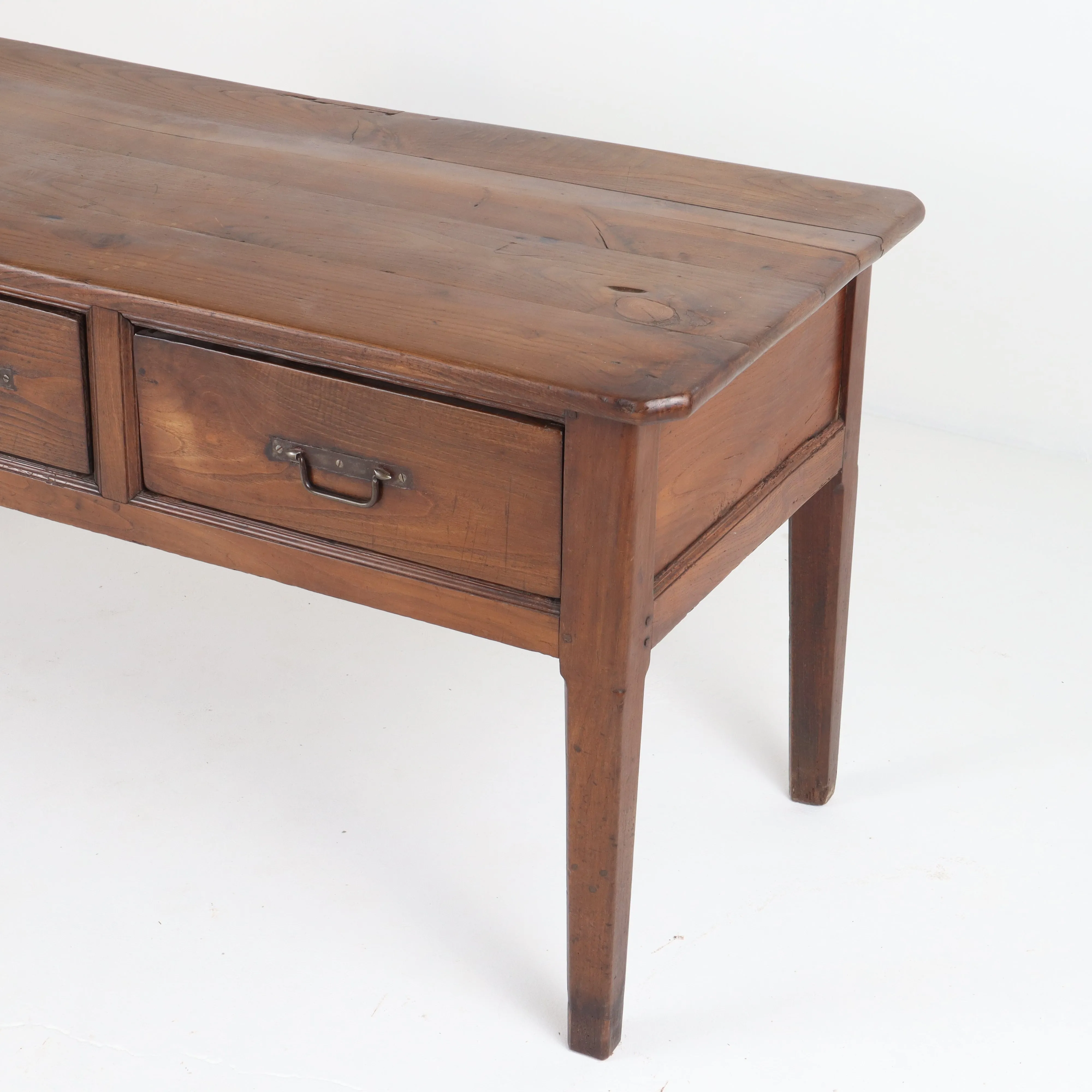 French Antique Fruitwood Server / Sideboard c1860