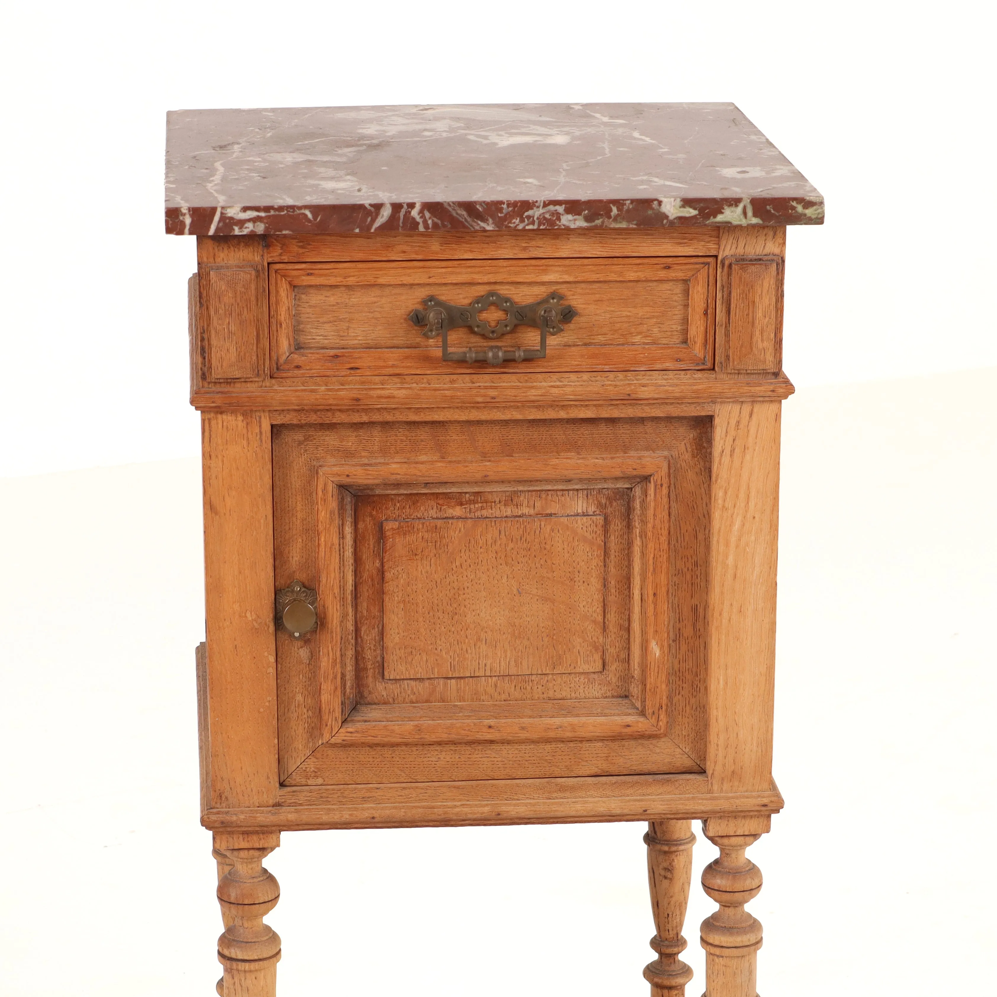 French Oak Bedsides c1890