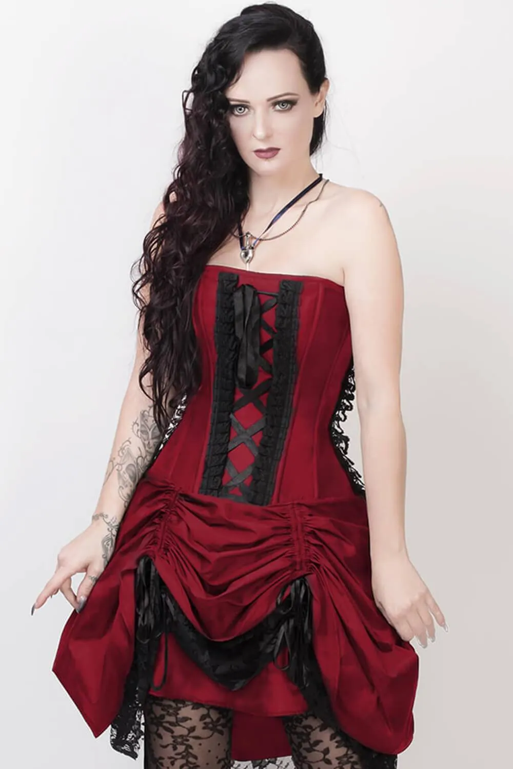 Fyodor Victorian Inspired Corset Dress with Bolero