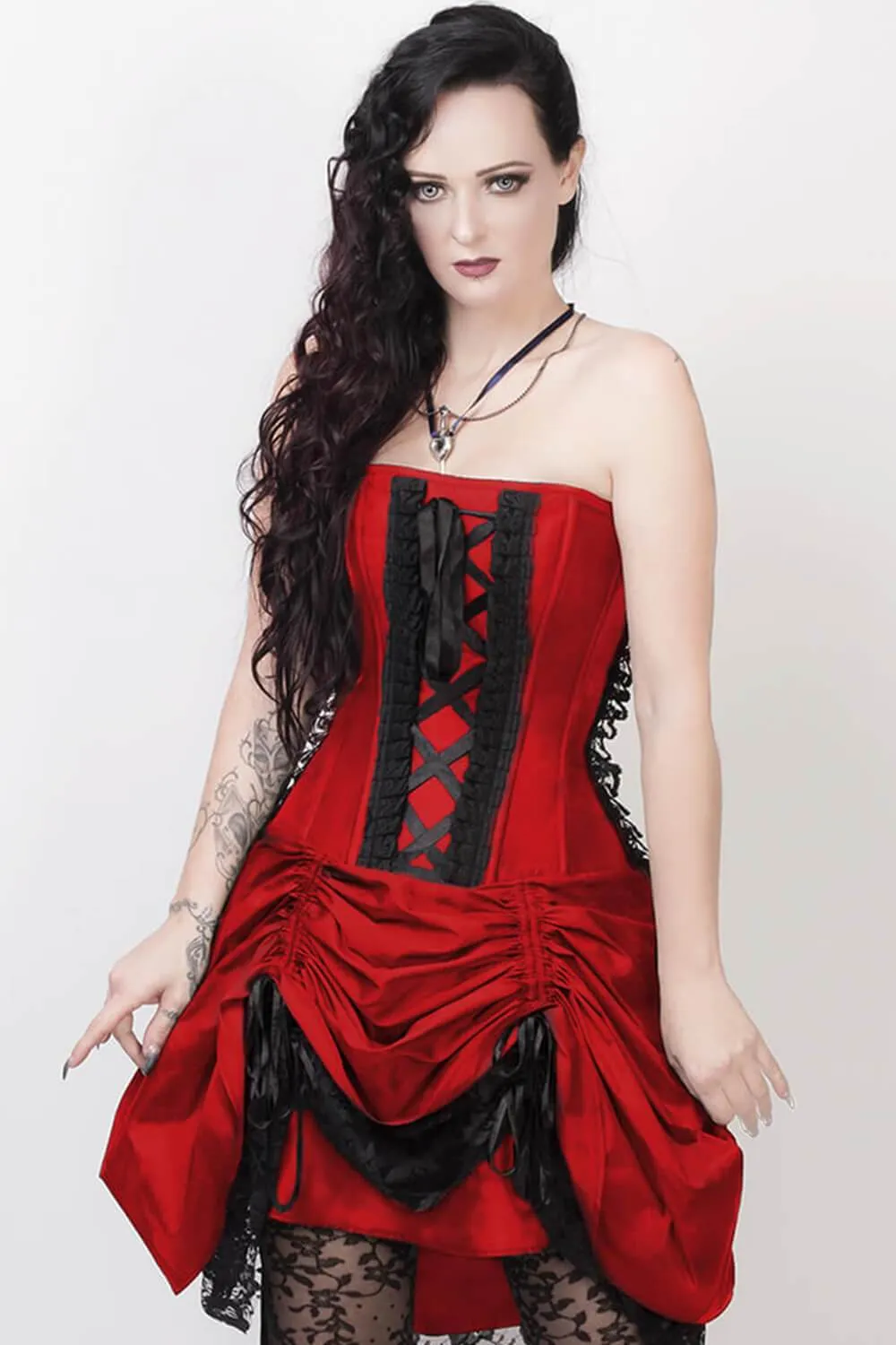 Fyodor Victorian Inspired Corset Dress with Bolero
