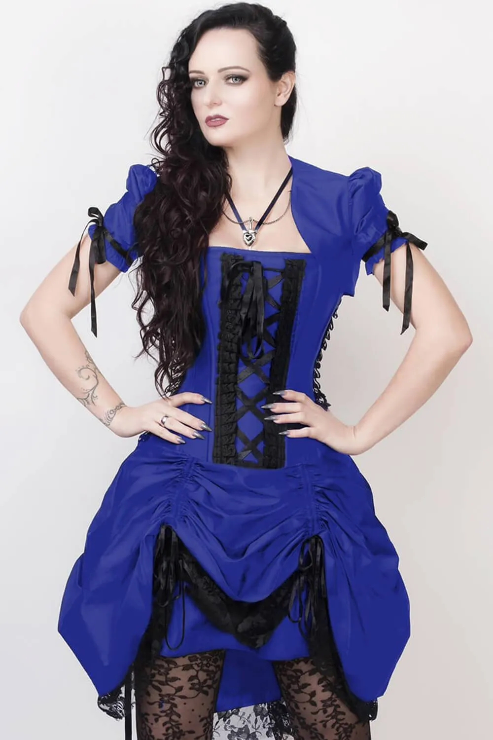 Fyodor Victorian Inspired Corset Dress with Bolero
