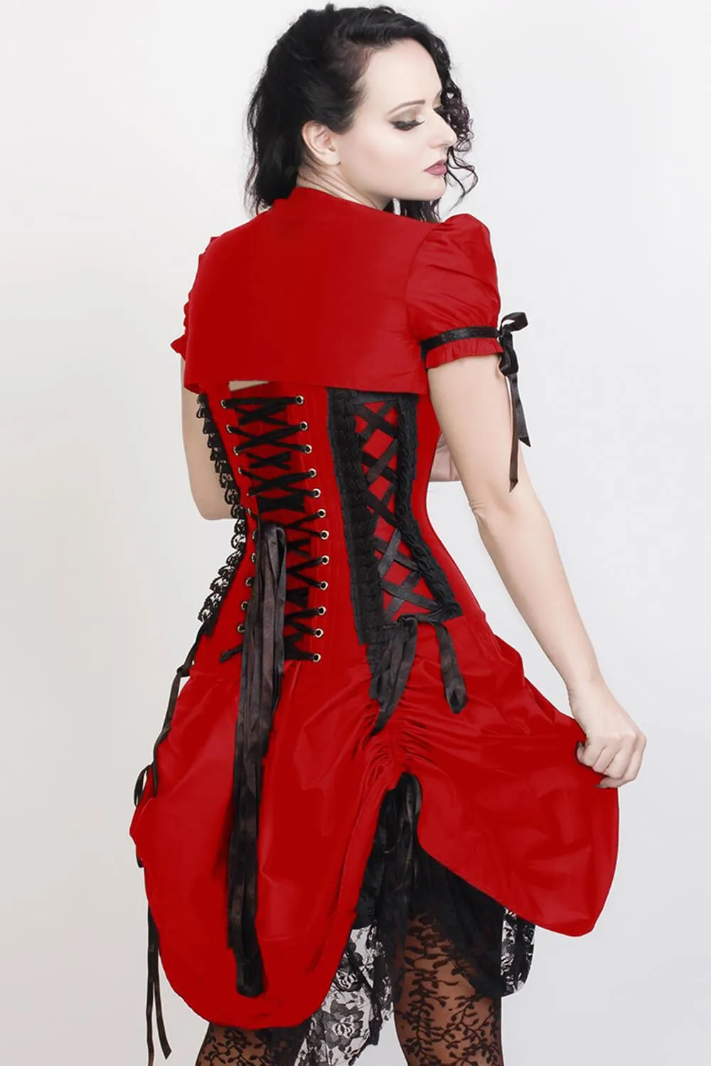 Fyodor Victorian Inspired Corset Dress with Bolero